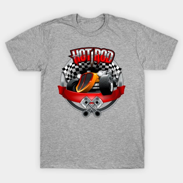 Hot Rod T-Shirt by The Lucid Frog